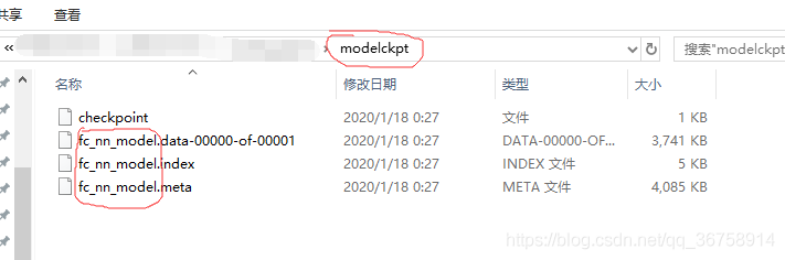 modelckpt文件夹