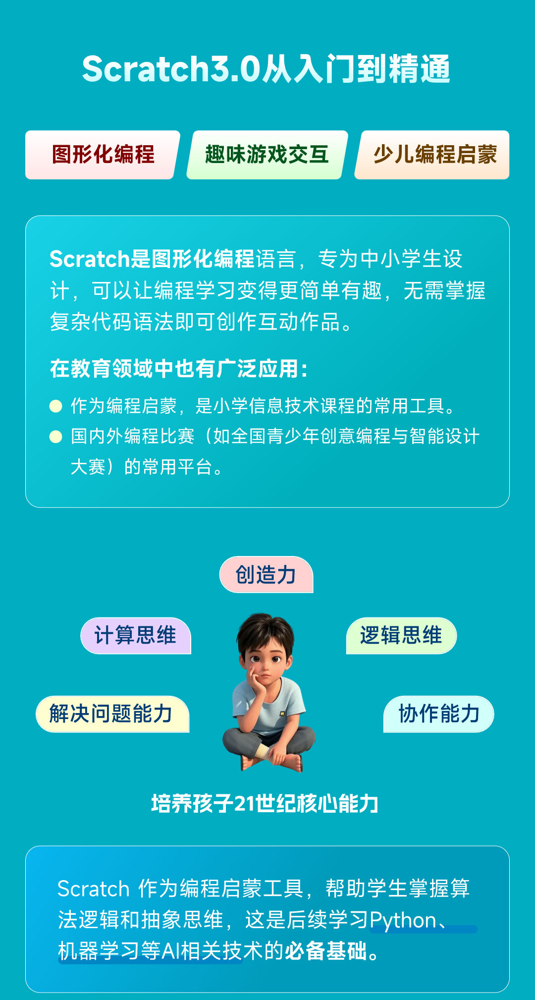 Scratch課程優(yōu)勢