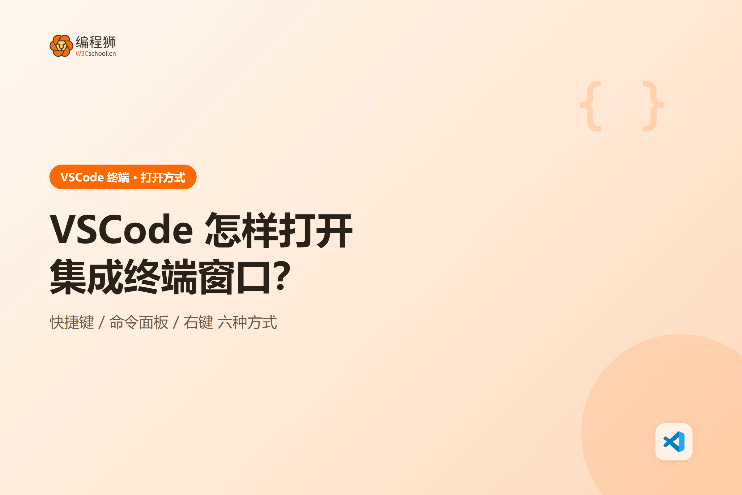 VSCode 怎样打开集成终端窗口？