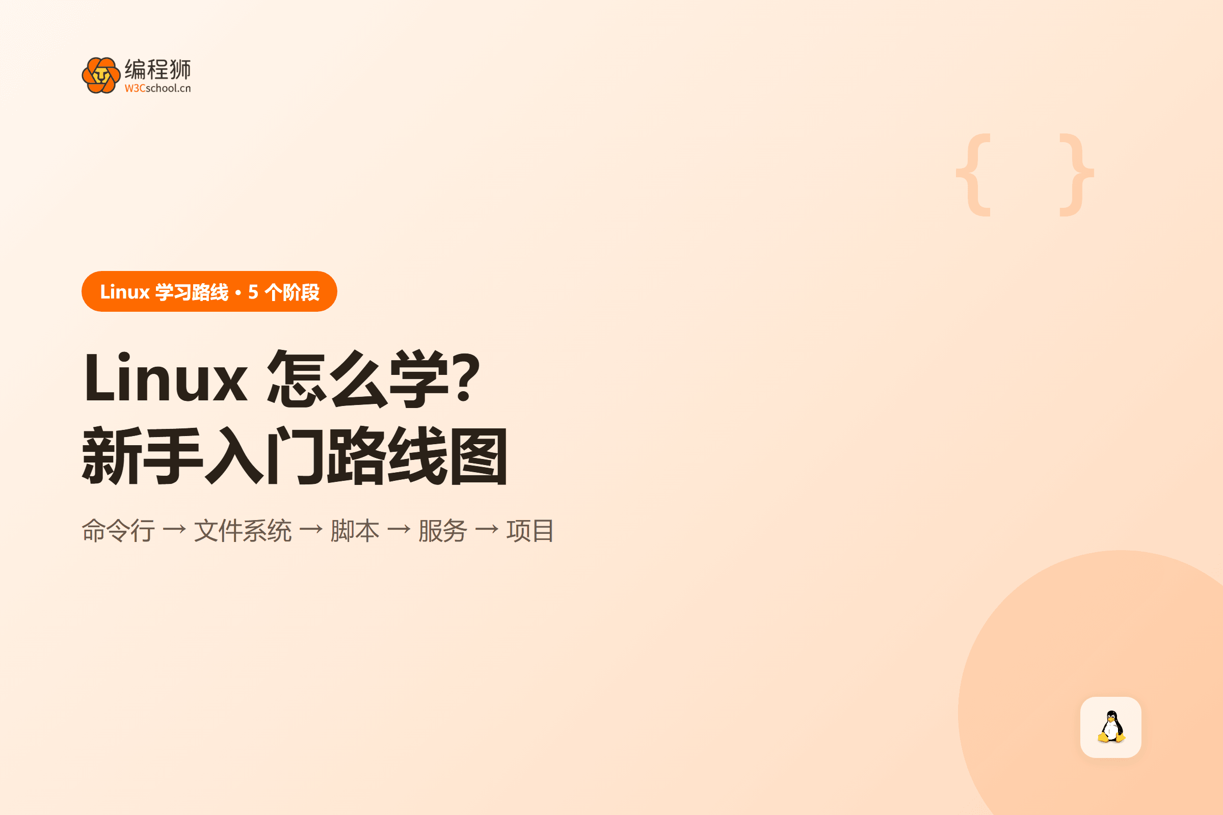 Linux 学习路线图封面