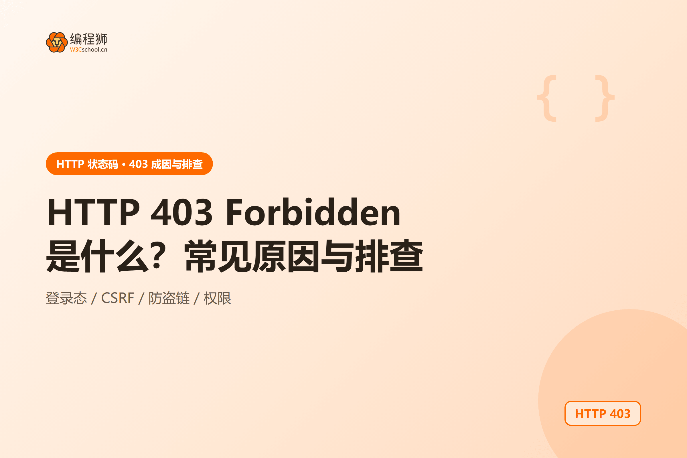 HTTP 403 排查流程图