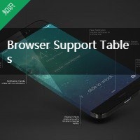Browser Support Tables