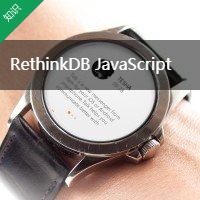 RethinkDB JavaScript