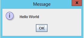 Hello World OK