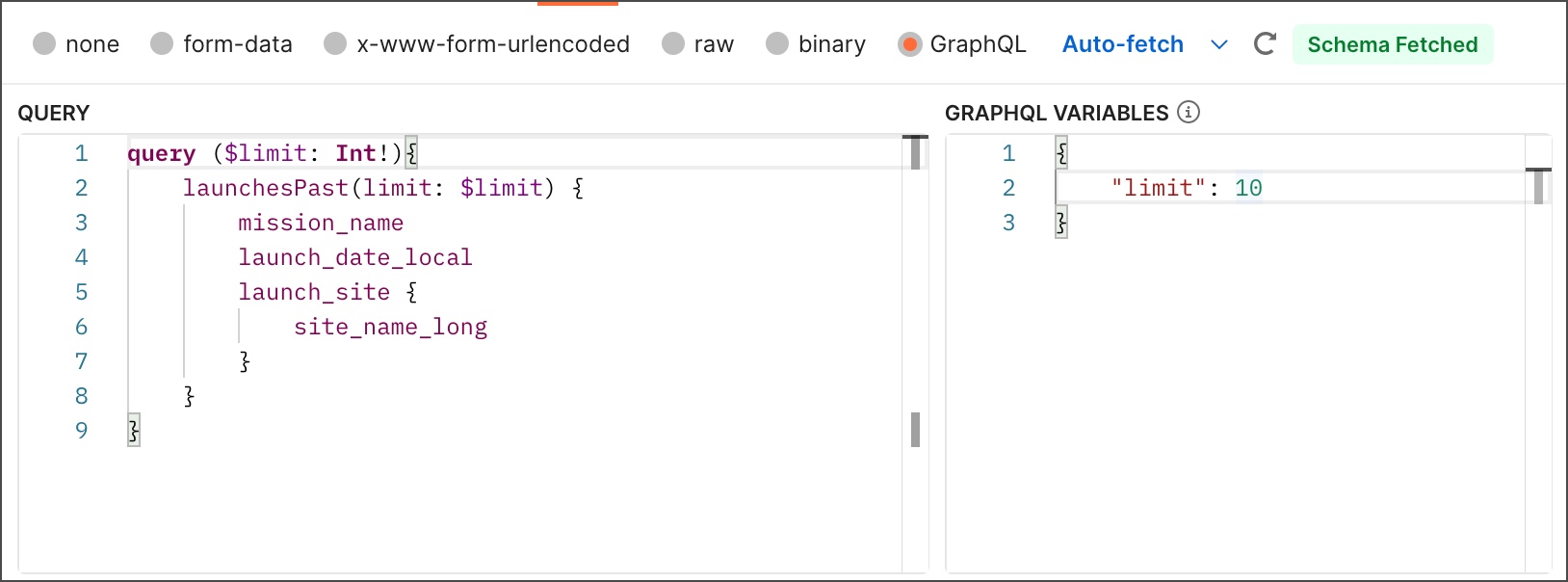 使用 GraphQL 变量