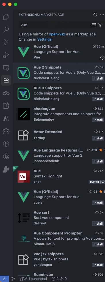 扩展市场查询界面
