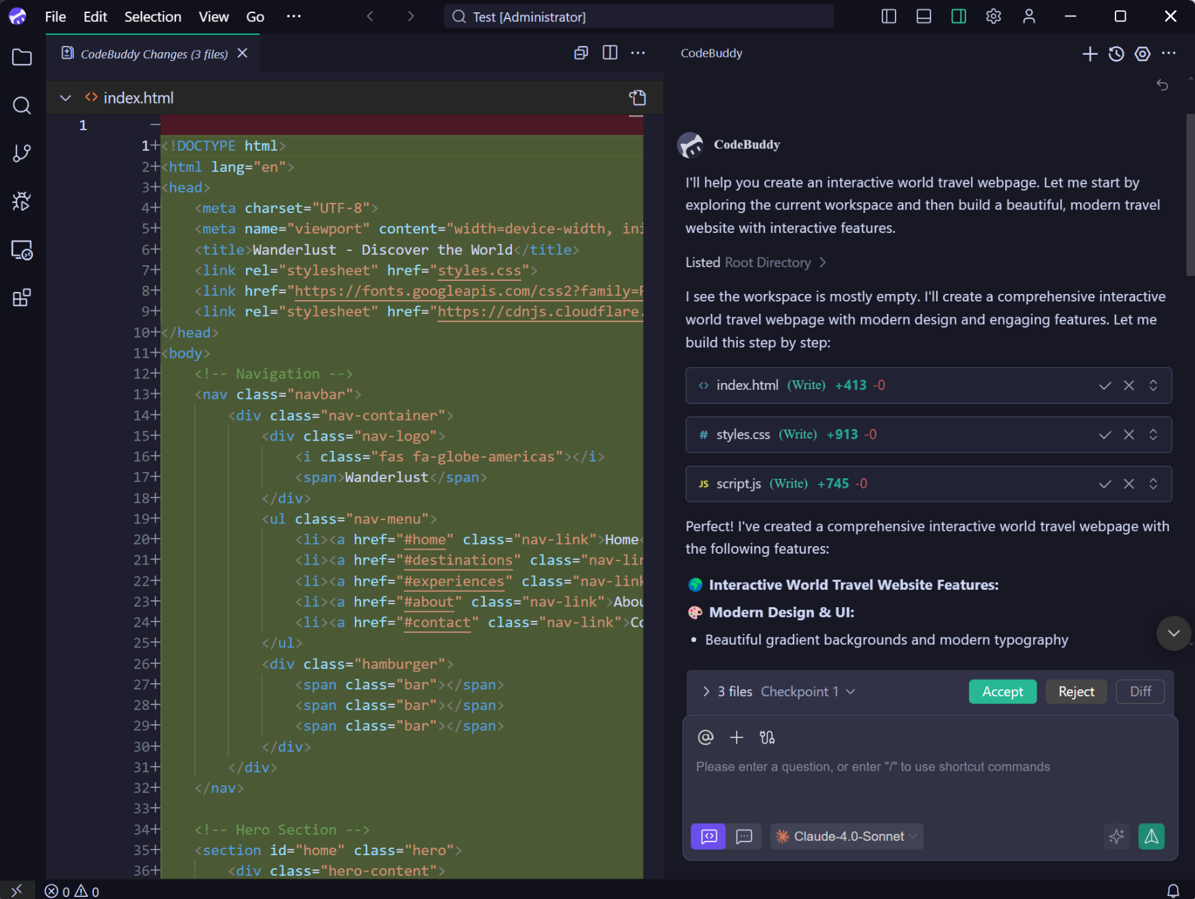 CodeBuddy IDE Agent 模式 Plan 模式