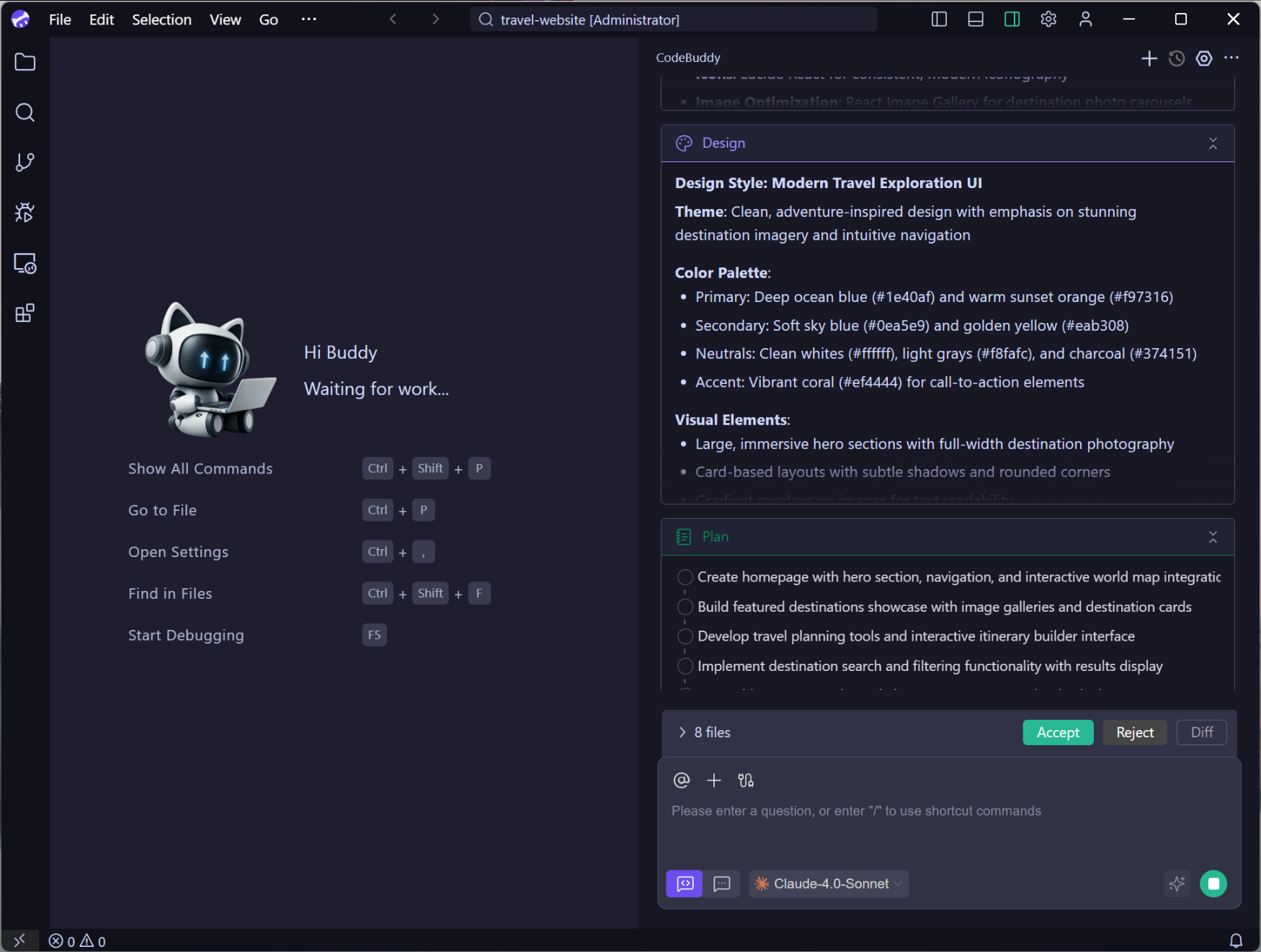 CodeBuddy IDE Agent 模式 Plan 模式