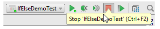 Intelli IDEA添加停止和恢复按钮到工具栏