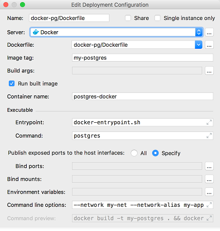Docker容器命令行选项