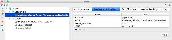 Docker环境变量