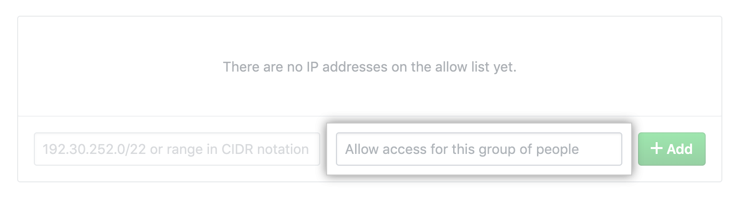 添加 IP 地址名称的关键字段