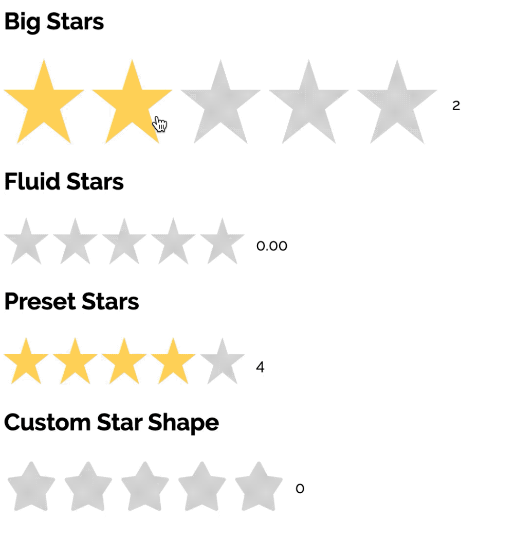 User Ratings
