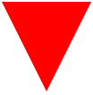 CSS绘制向下的三角形