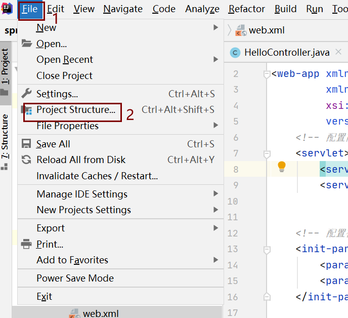 File→Project Structure