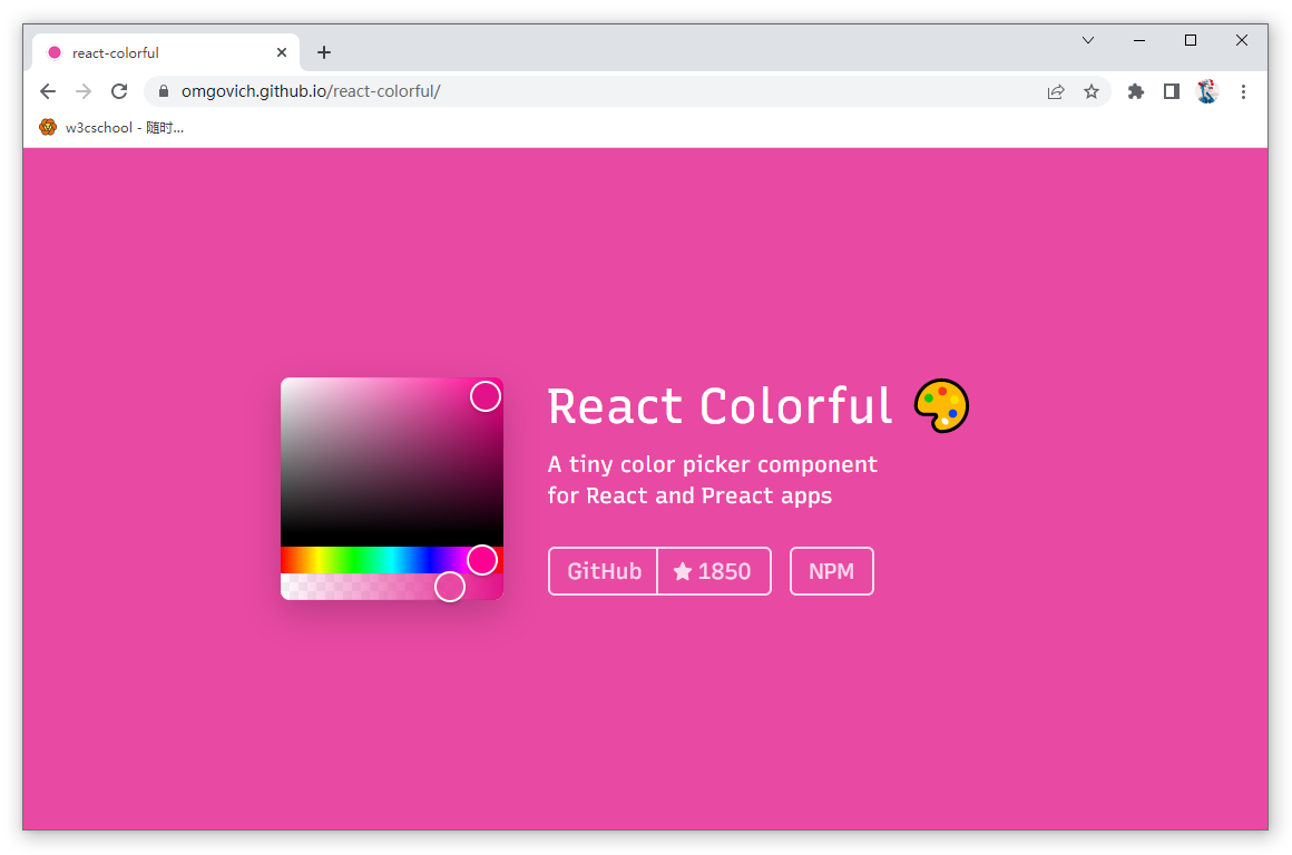 React Colorful