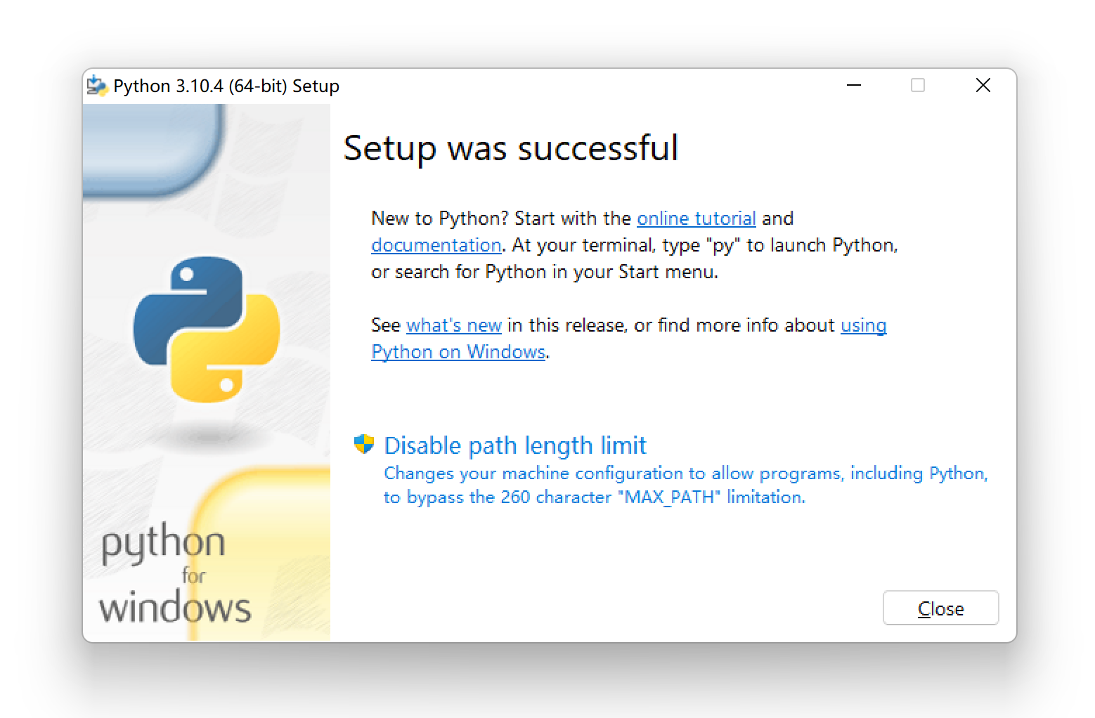 Python3安装成功