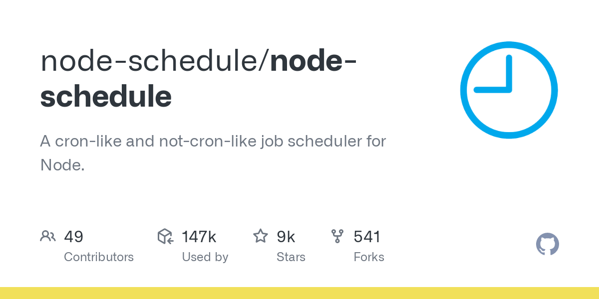 node-schedule