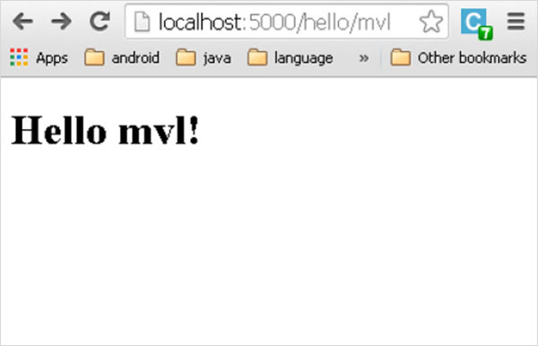 Web Templating System Example
