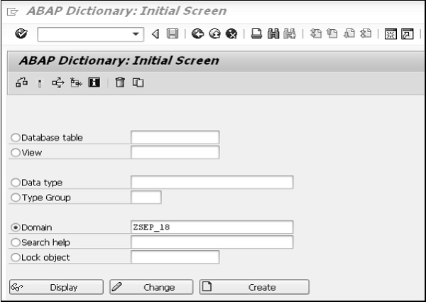 Creating Domain